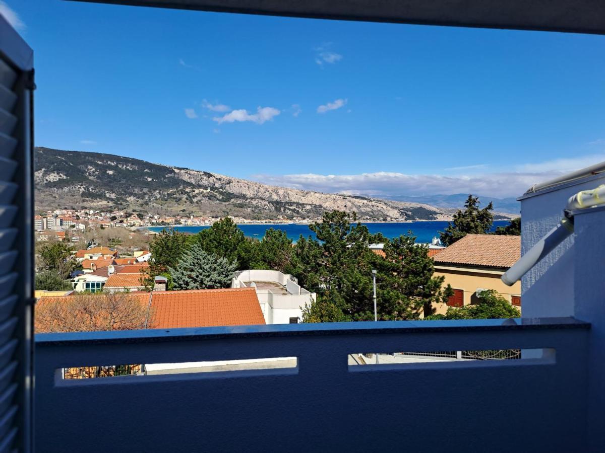 Apartman Zarok Lägenhet Baška Exteriör bild